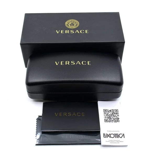 VERSACE VE4439 GB1/87 BLACK GREY SUNGLASSES - Picture 11 of 11